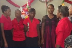 Choir on inauguration day